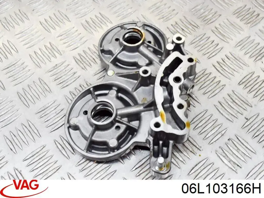 06L103166H VAG Tampa dianteira de cabeça de motor (CBC)