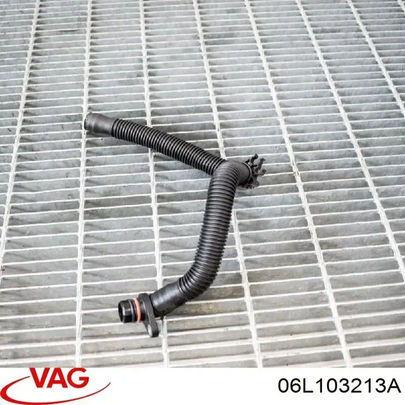 06L103213T VAG Cano derivado de ventilação de cárter (de separador de óleo)