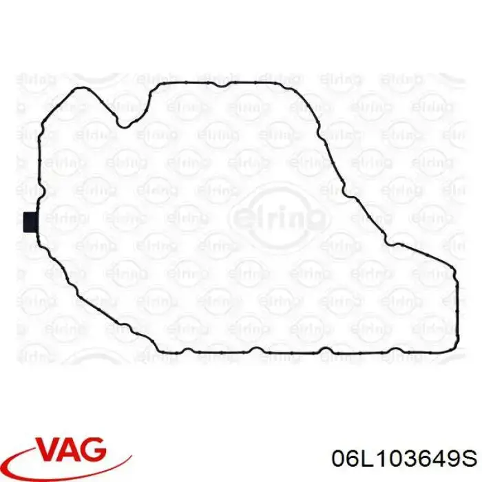 06L103649S VAG Vedante de panela de cárter do motor