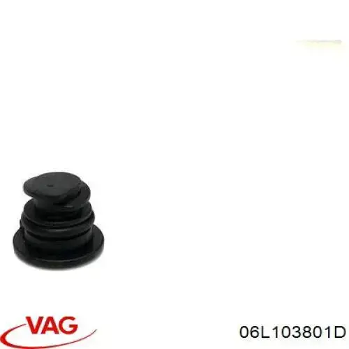 06L103801D VAG Tampão de panela de motor
