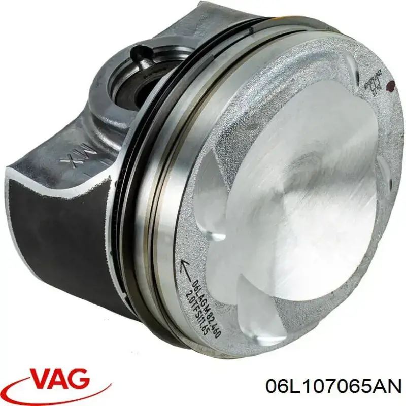 06L107065AN VAG Pistão com passador sem anéis, STD