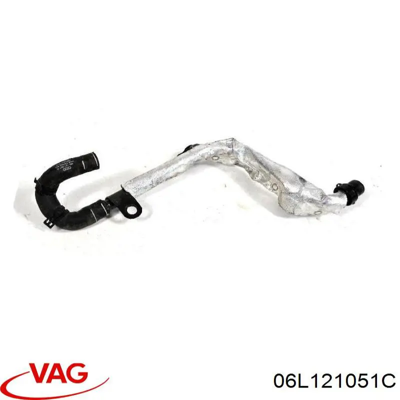 Compre 06L121051C VAG Mangueira (cano derivado) do sistema de esfriamento