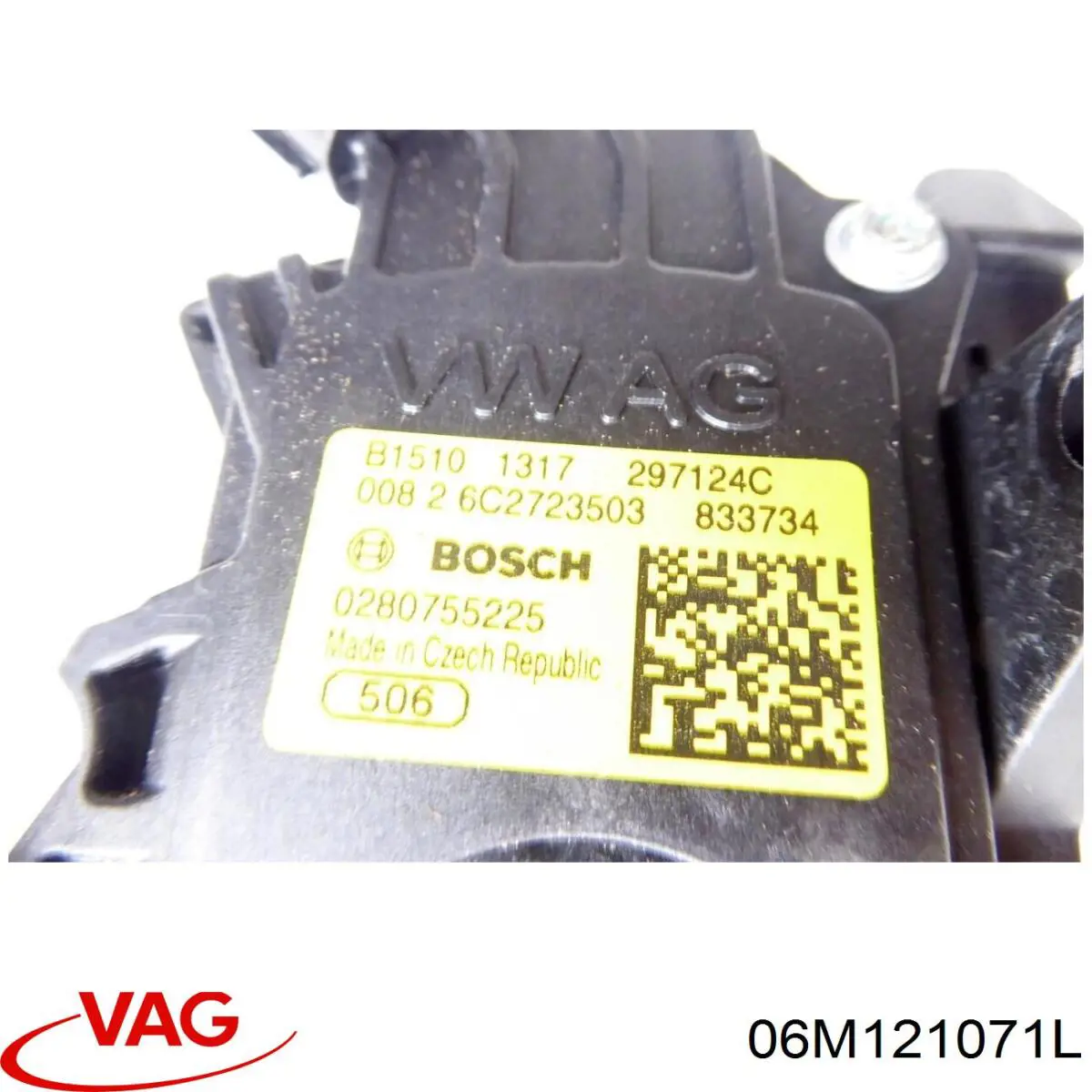 Mangueira (cano derivado) de esfriamento por líquido de turbina, fornecimento VAG 06M121071L preço, a partir de 115,93 USD
