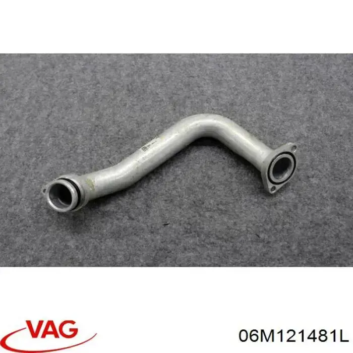 06M121481L VAG Mangueira (cano derivado) do sistema de esfriamento