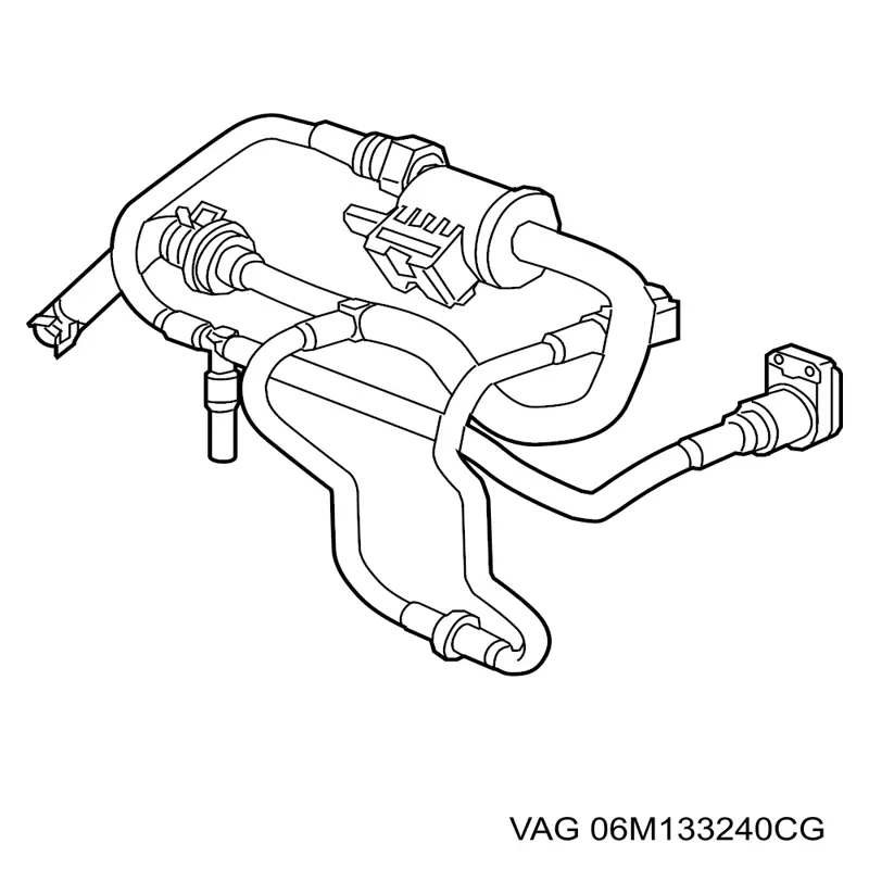 Válvula de ventilação dos gases do tanque de combustível VAG 06M133240CG preço, a partir de 101,78 USD