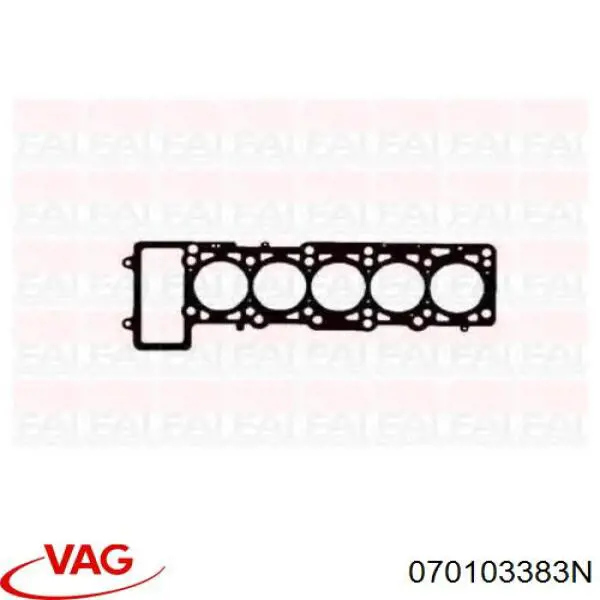070103383N VAG Vedante de cabeça de motor (CBC)