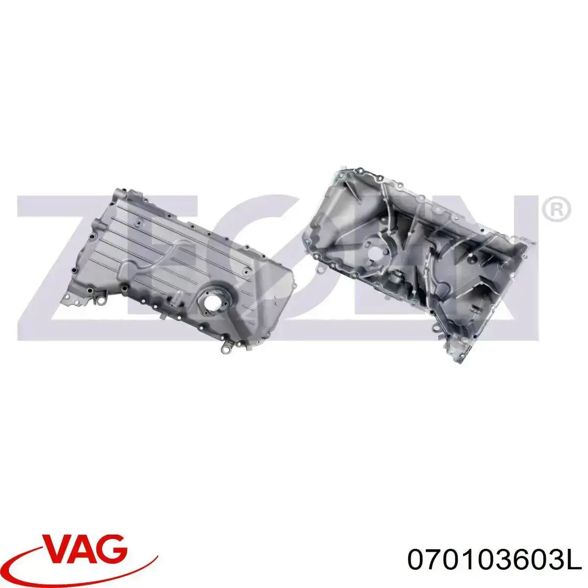 Panela de óleo de cárter do motor VAG 070103603L preço, a partir de 231,95 USD