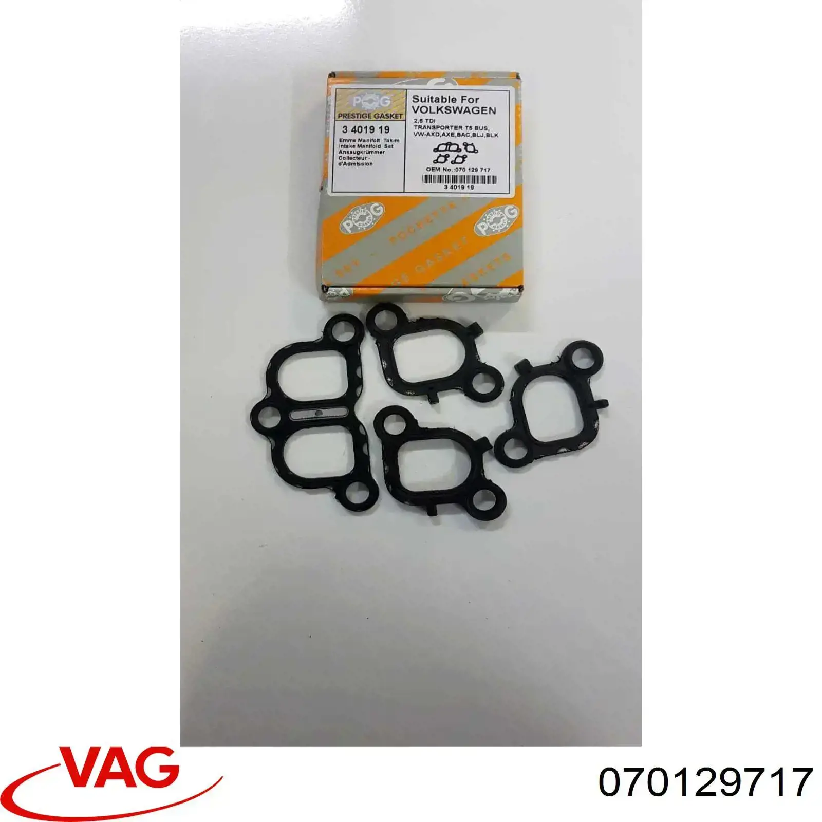 Vedante de tubo coletor de admissão VAG 070129717 preço, a partir de 11,69 USD