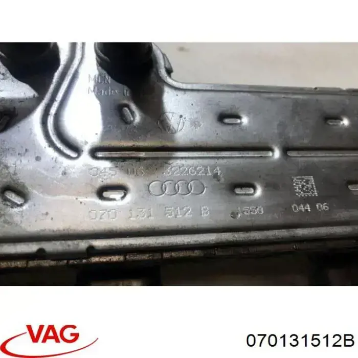 Radiador do sistema EGR de recirculação dos gases de escape VAG 070131512B preço, a partir de 91,25 USD