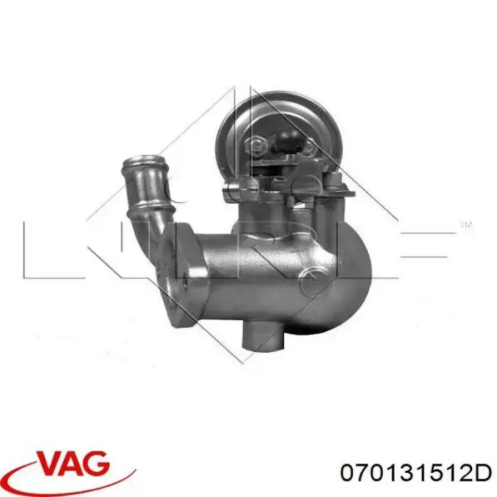 Compre 070131512D VAG Radiador do sistema EGR de recirculação dos gases de escape