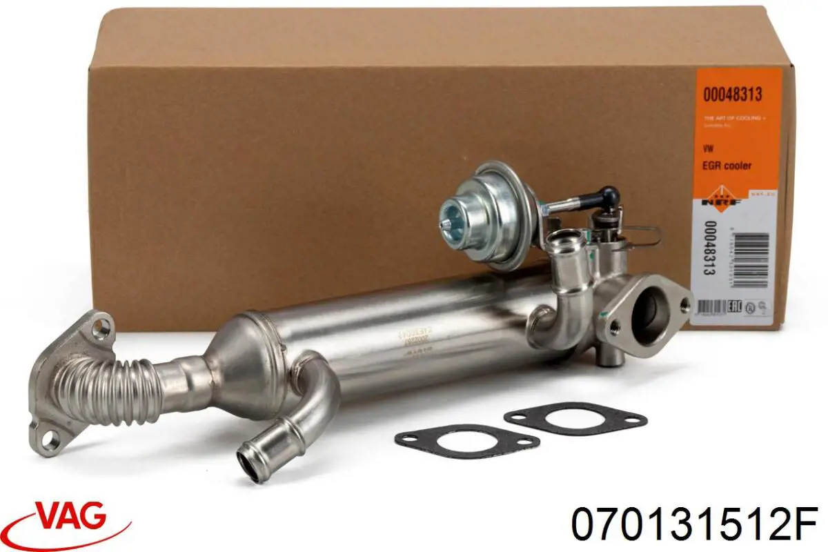 Radiador do sistema EGR de recirculação dos gases de escape VAG 070131512F preço, a partir de 246,90 USD