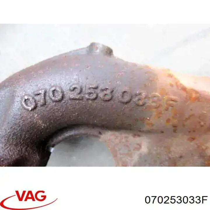 Tubo coletor de escape VAG 070253033F preço, a partir de 64,47 USD