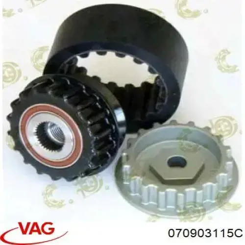 070903115C VAG Polia do gerador