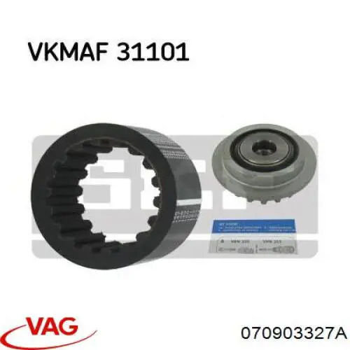 Acoplamento (bobina magnética) do compressor de aparelho de ar condicionado VAG 070903327A preço, a partir de 168,85 USD