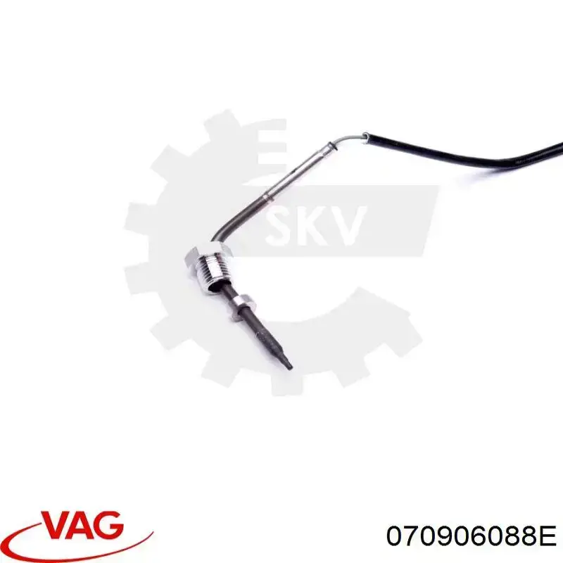 92329 NGK Sensor de temperatura dos gases de escape (GE), depois de filtro de partículas diesel