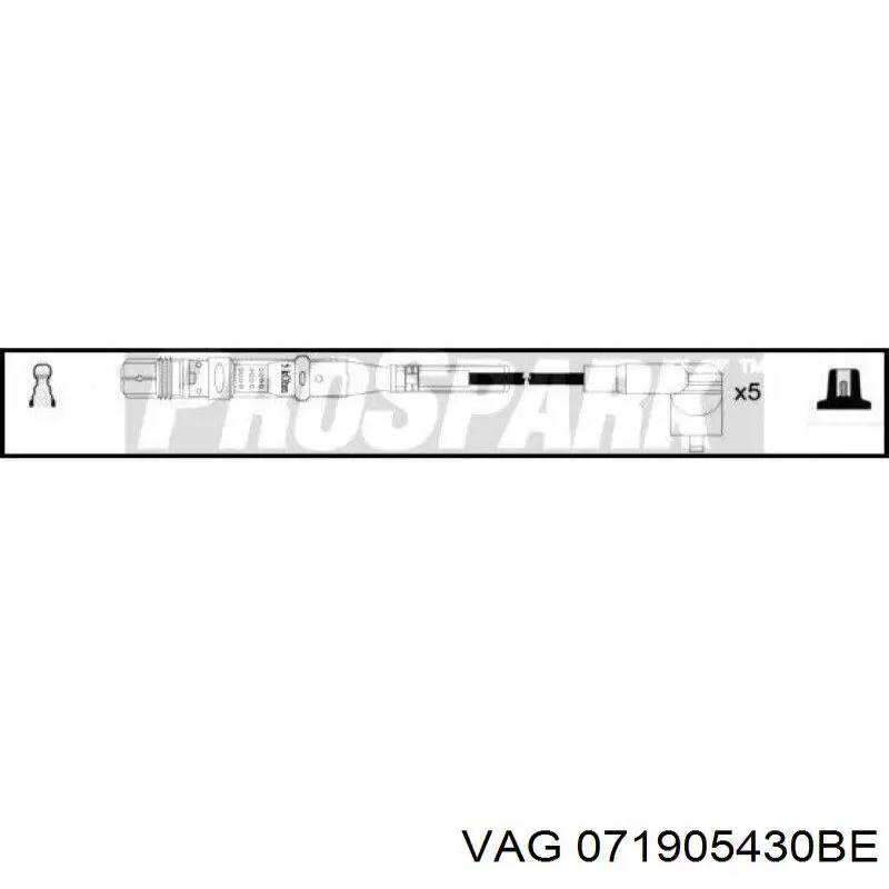 Compre 071905430BE VAG Fios de alta voltagem, kit
