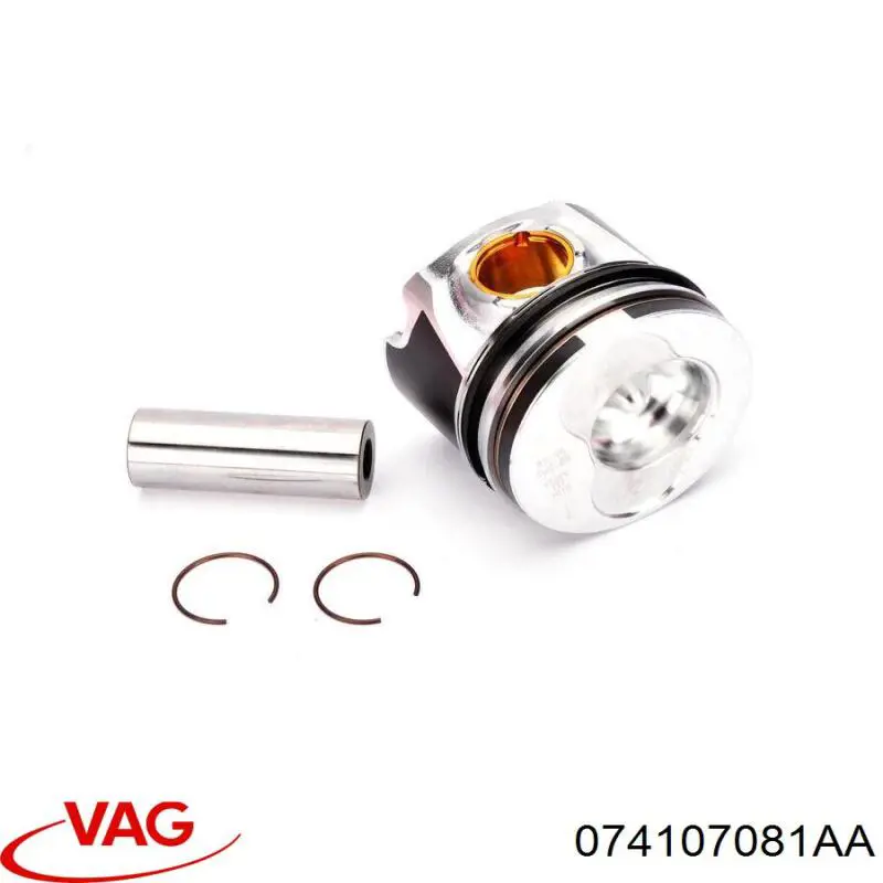 Pistão do kit para 1 cilindro, 2ª reparação ( + 0,50) 8772179050 Nural