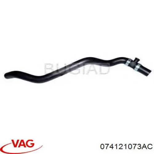 Mangueira (cano derivado) do sistema de esfriamento VAG 074121073AC preço, a partir de 16,50 USD