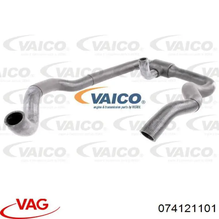 Compre 074121101 VAG Mangueira (cano derivado) do radiador de esfriamento superior