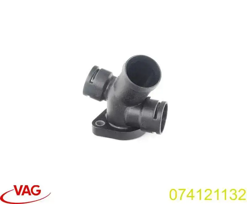 Flange do sistema de esfriamento (união em T) VAG 074121132 preço, a partir de 4,89 USD