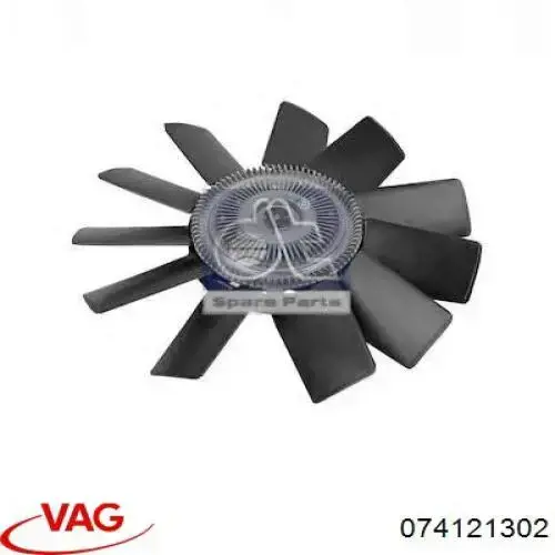 Acoplamento viscoso de ventilador de esfriamento VAG 074121302 preço, a partir de 135,51 USD