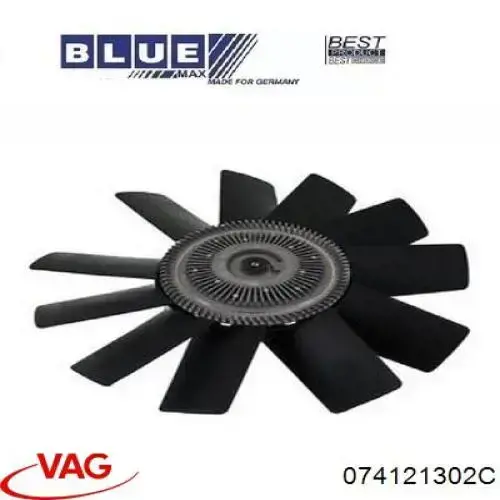 Compre 074121302C VAG Acoplamento viscoso de ventilador de esfriamento