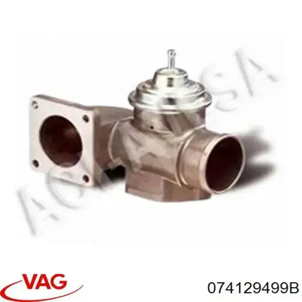 Válvula EGR de recirculação dos gases VAG 074129499B preço, a partir de 97,89 USD