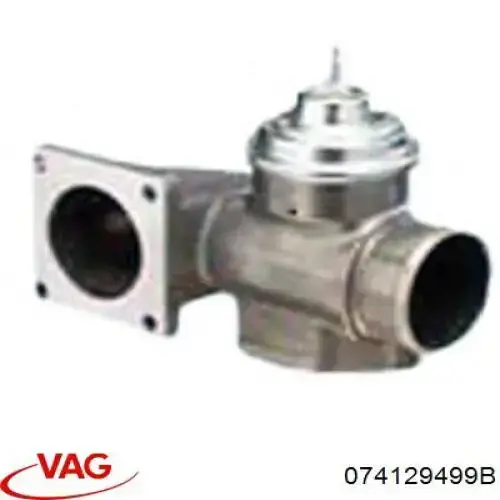 Compre 074129499B VAG Válvula EGR de recirculação dos gases