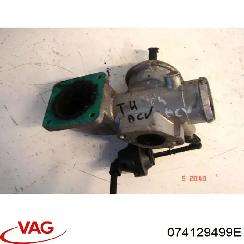 074129499E VAG Válvula EGR de recirculação dos gases