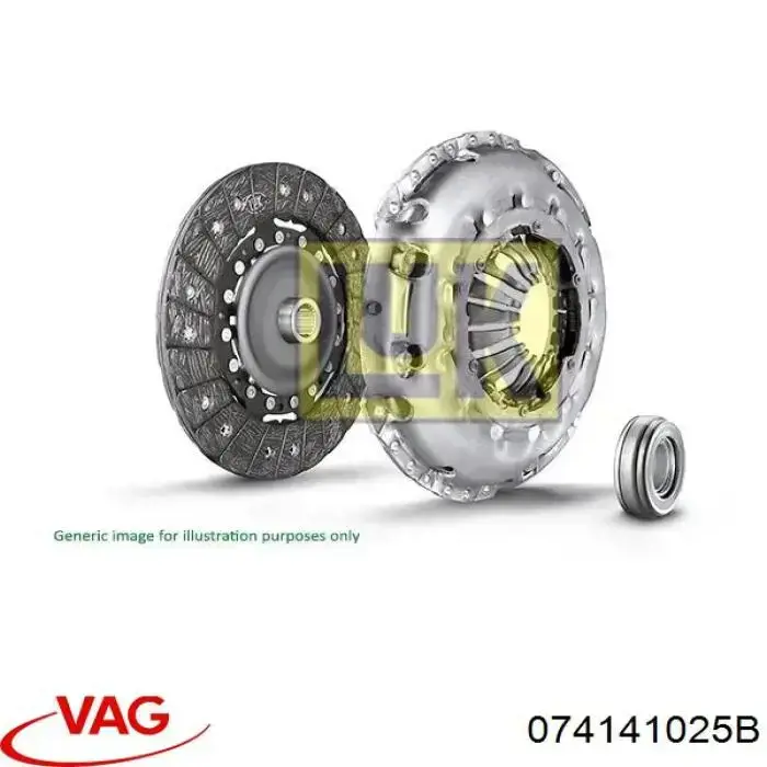 Cesta de embraiagem VAG 074141025B preço, a partir de 83,40 USD
