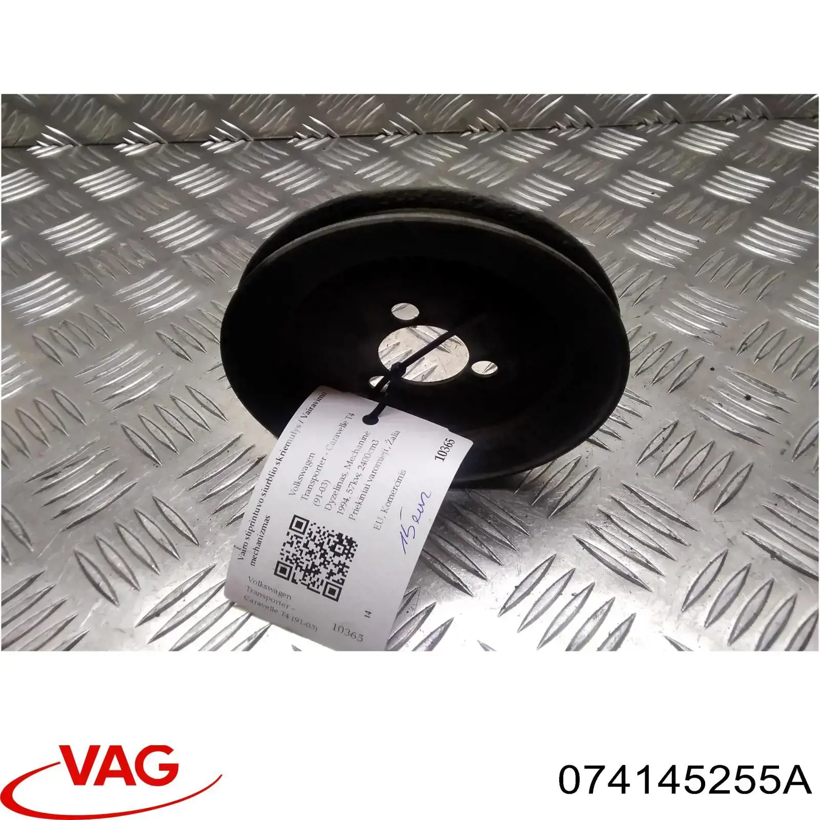 Polia de bomba da Direção hidrâulica assistida VAG 074145255A preço, a partir de 98,92 USD