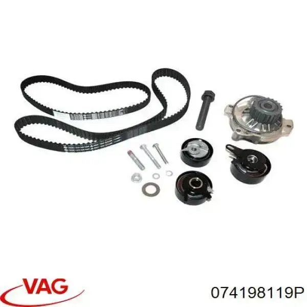 074198119P VAG Correia do mecanismo de distribuição de gás, kit