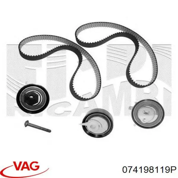 Correia do mecanismo de distribuição de gás, kit VAG 074198119P preço, a partir de 281,11 USD