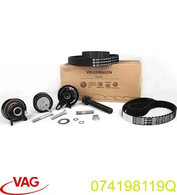 074198119Q VAG Correia do mecanismo de distribuição de gás, kit