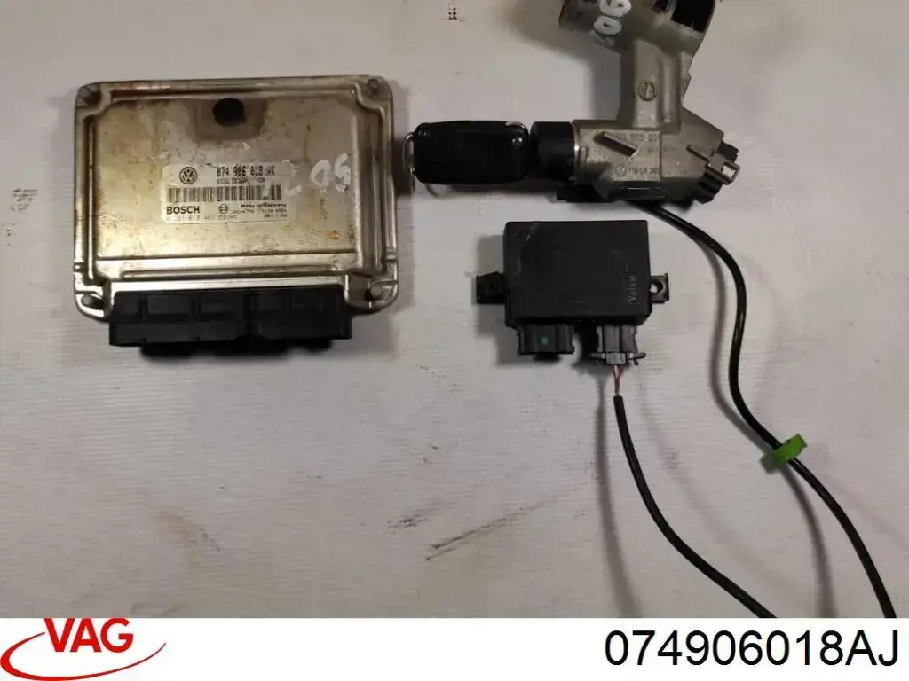 Módulo de direção (Centralina eletrônica) de motor VAG 074906018AJ preço, a partir de 411,46 USD