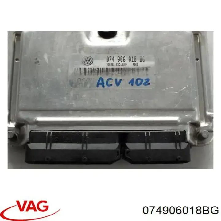 074906018BG VAG Módulo de direção (Centralina eletrônica) de motor