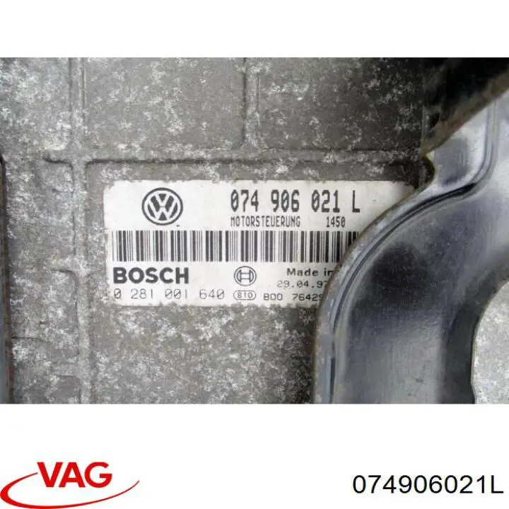 Módulo de direção (Centralina eletrônica) de motor VAG 074906021L preço, a partir de  USD