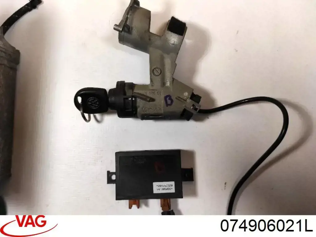 074906021L VAG Módulo de direção (Centralina eletrônica) de motor