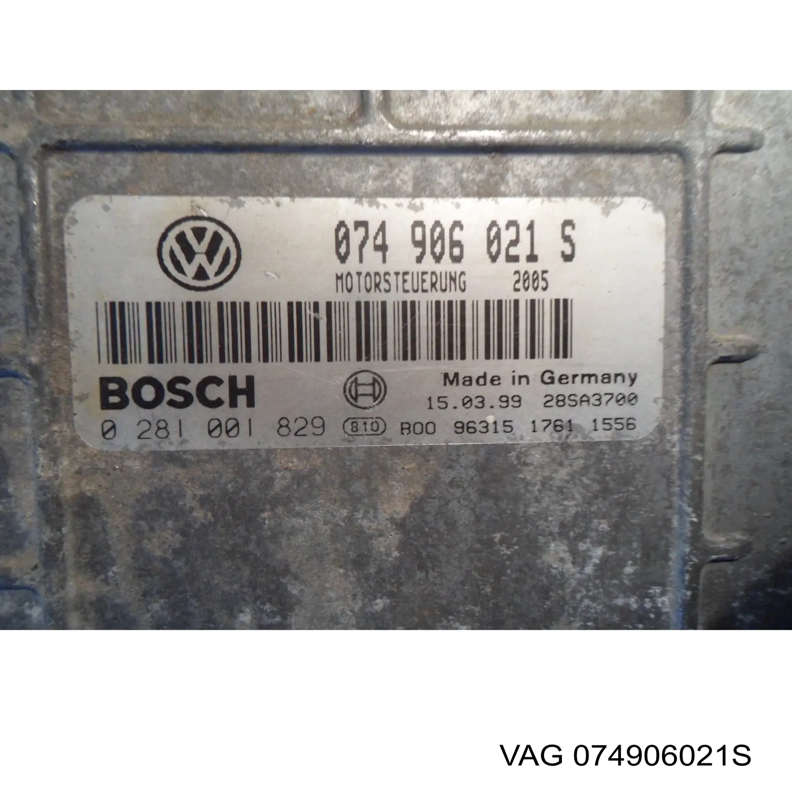 Módulo de direção (Centralina eletrônica) de motor VAG 074906021S preço, a partir de 420,07 USD
