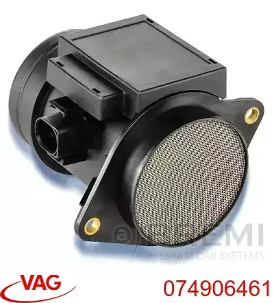 Compre 074906461 VAG Sensor de fluxo (consumo) de ar, medidor de consumo M.A.F. - (Mass Airflow)