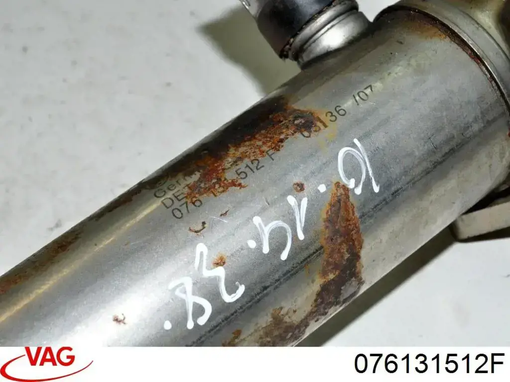 Radiador do sistema EGR de recirculação dos gases de escape VAG 076131512F preço, a partir de 119,70 USD