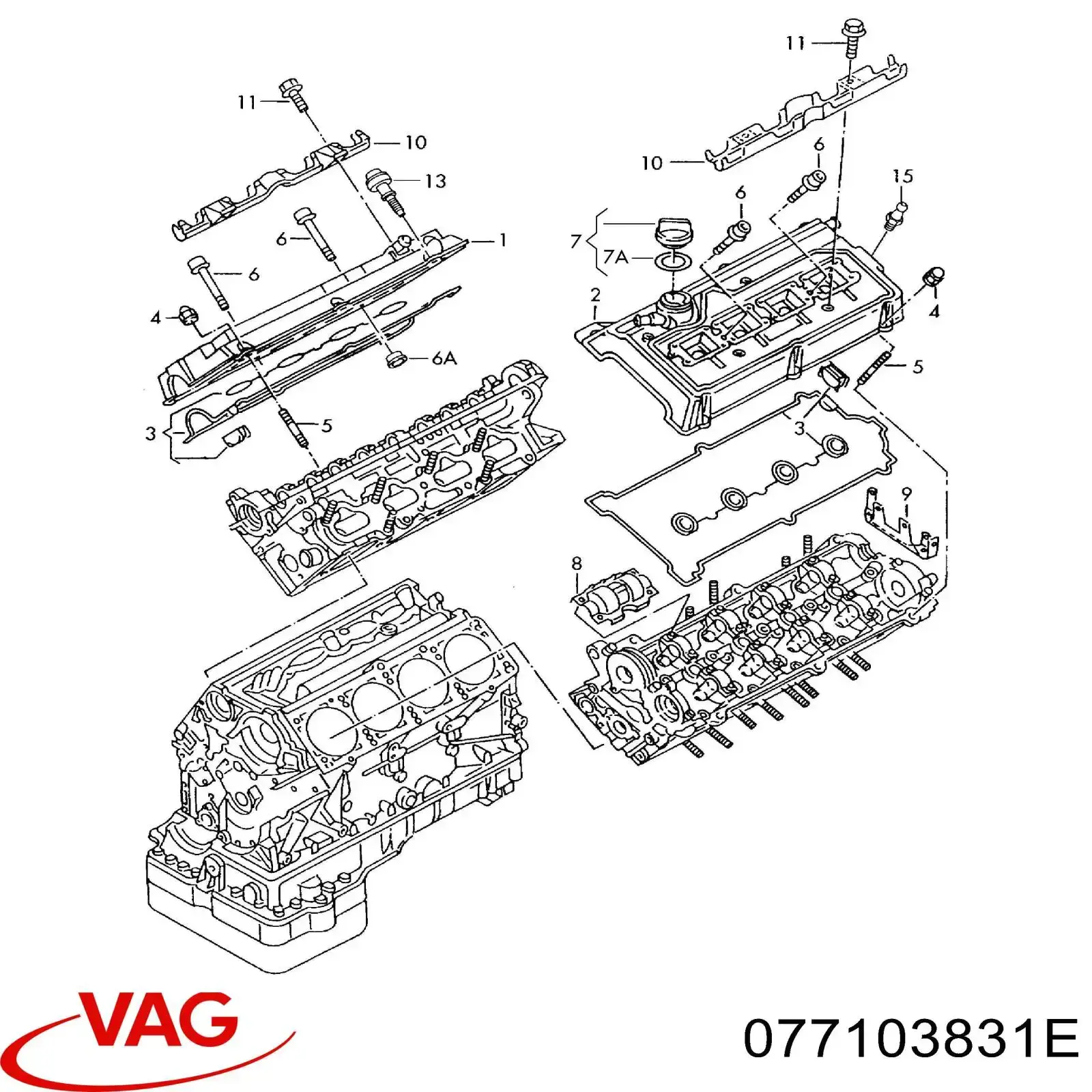  VAG 077103831E preço, a partir de 15,70 USD