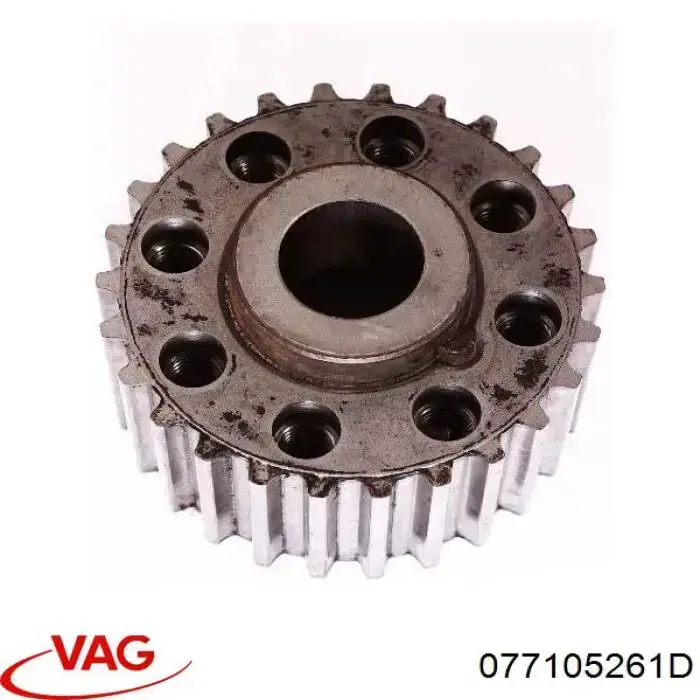 Engrenagem de cadeia da roda dentada de acionamento de cambota de motor VAG 077105261D preço, a partir de 928,56 USD
