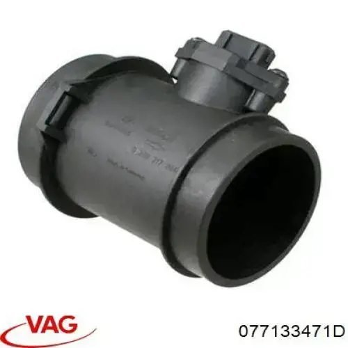 Sensor de fluxo (consumo) de ar, medidor de consumo M.A.F. - (Mass Airflow) VAG 077133471D preço, a partir de 55,91 USD