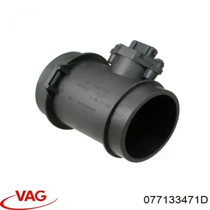Compre 077133471D VAG Sensor de fluxo (consumo) de ar, medidor de consumo M.A.F. - (Mass Airflow)