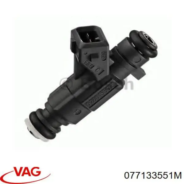 077133551M VAG Injetor de injeção de combustível