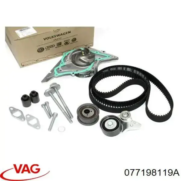 077198119A VAG Correia do mecanismo de distribuição de gás, kit