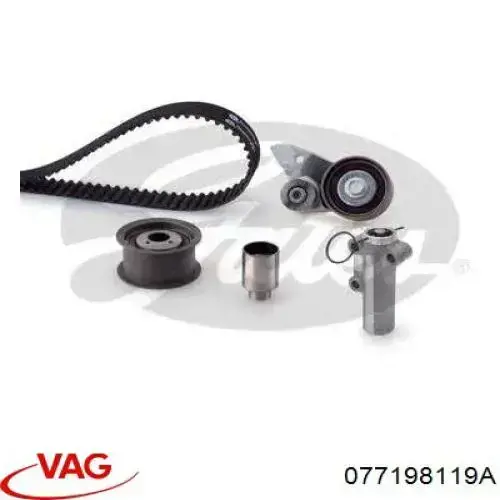 Correia do mecanismo de distribuição de gás, kit VAG 077198119A preço, a partir de 341,48 USD