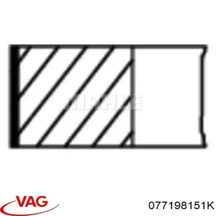 Kit de anéis de pistão de motor, STD. VAG 06E198151Q preço, a partir de 36,43 USD