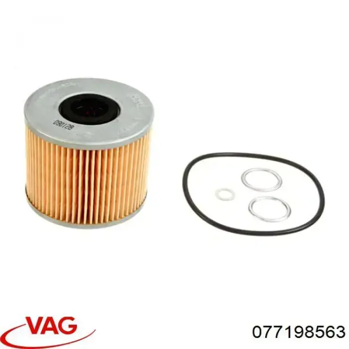 077198563 VAG Filtro de óleo
